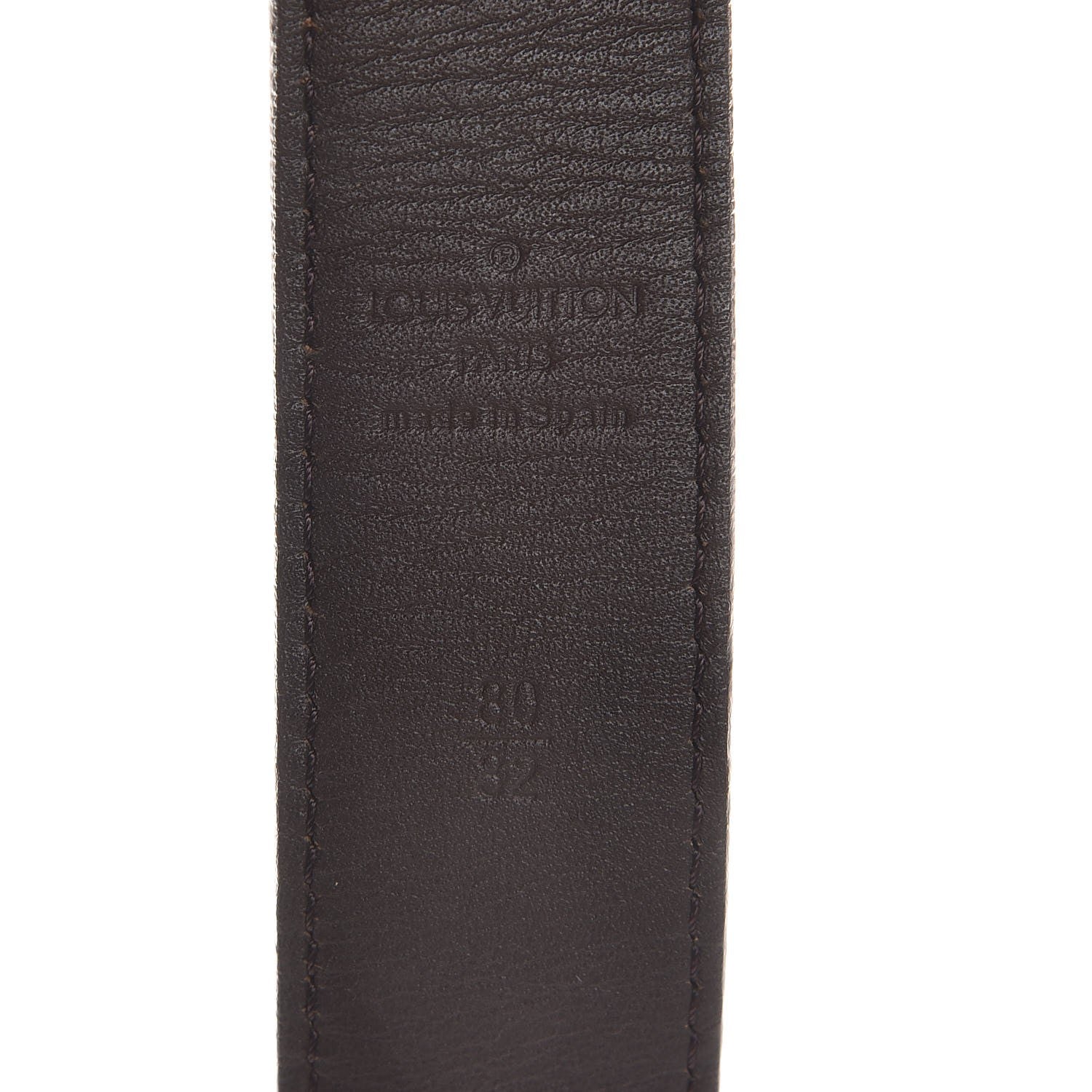 Louis Vuitton Monogram LV Cut Reversible Belt 80 32 4 of 7