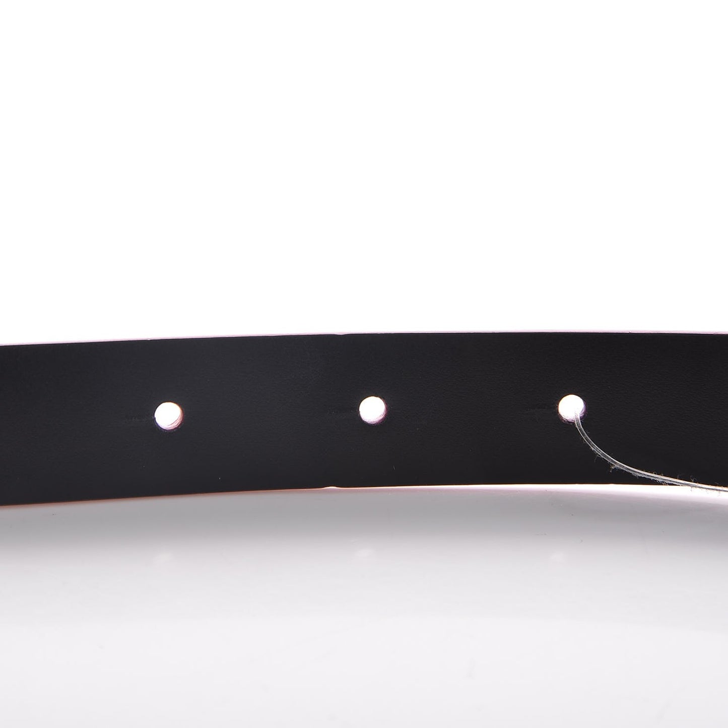 Patent CC Logo Skinny Belt 85 34 Pink