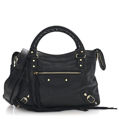 Balenciaga Agneau Classic Gold Hardware Town Black 8 of 10
