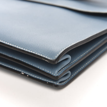 Hermes Epsom Kelly Depeche 34 Blue Jean 7 of 15