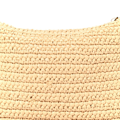 Bottega Veneta Raffia Woven Nappa Intrecciato Mini Wallace Natural Fondant 8 of 10