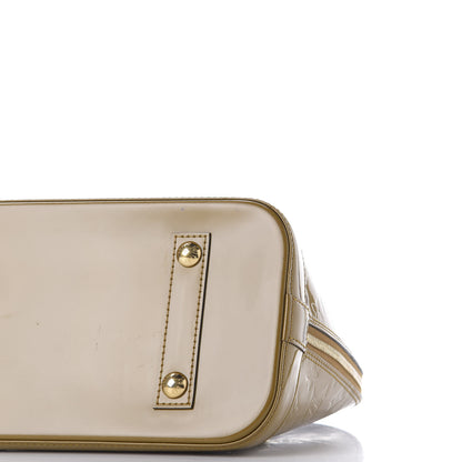 Louis Vuitton Vernis Alma PM Vert Olive 8 of 9