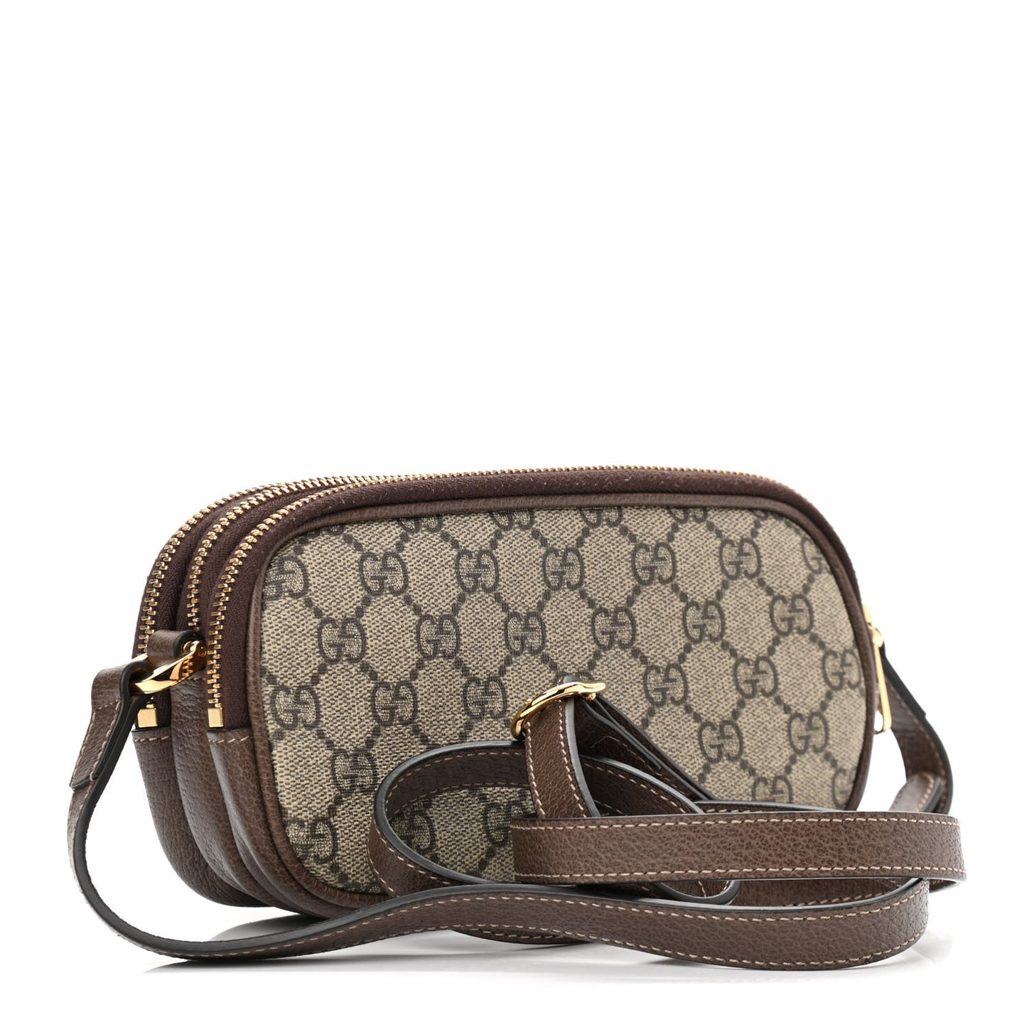 GG Supreme Monogram Web Mini Ophidia GG Bag Brown