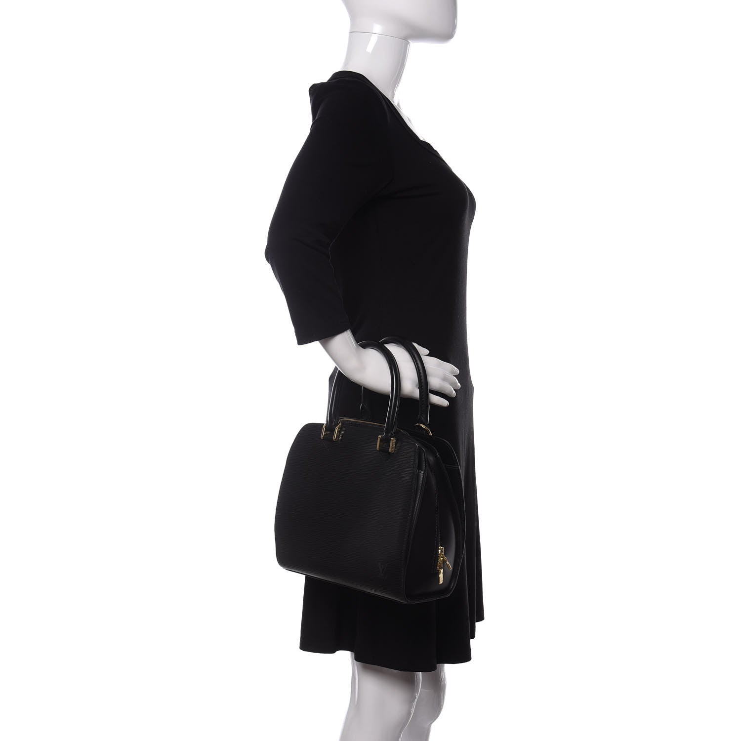 Louis Vuitton Epi Pont-Neuf Black 2 of 9