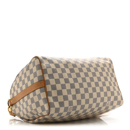 Louis Vuitton Damier Azur Speedy Bandouliere 30 4 of 10