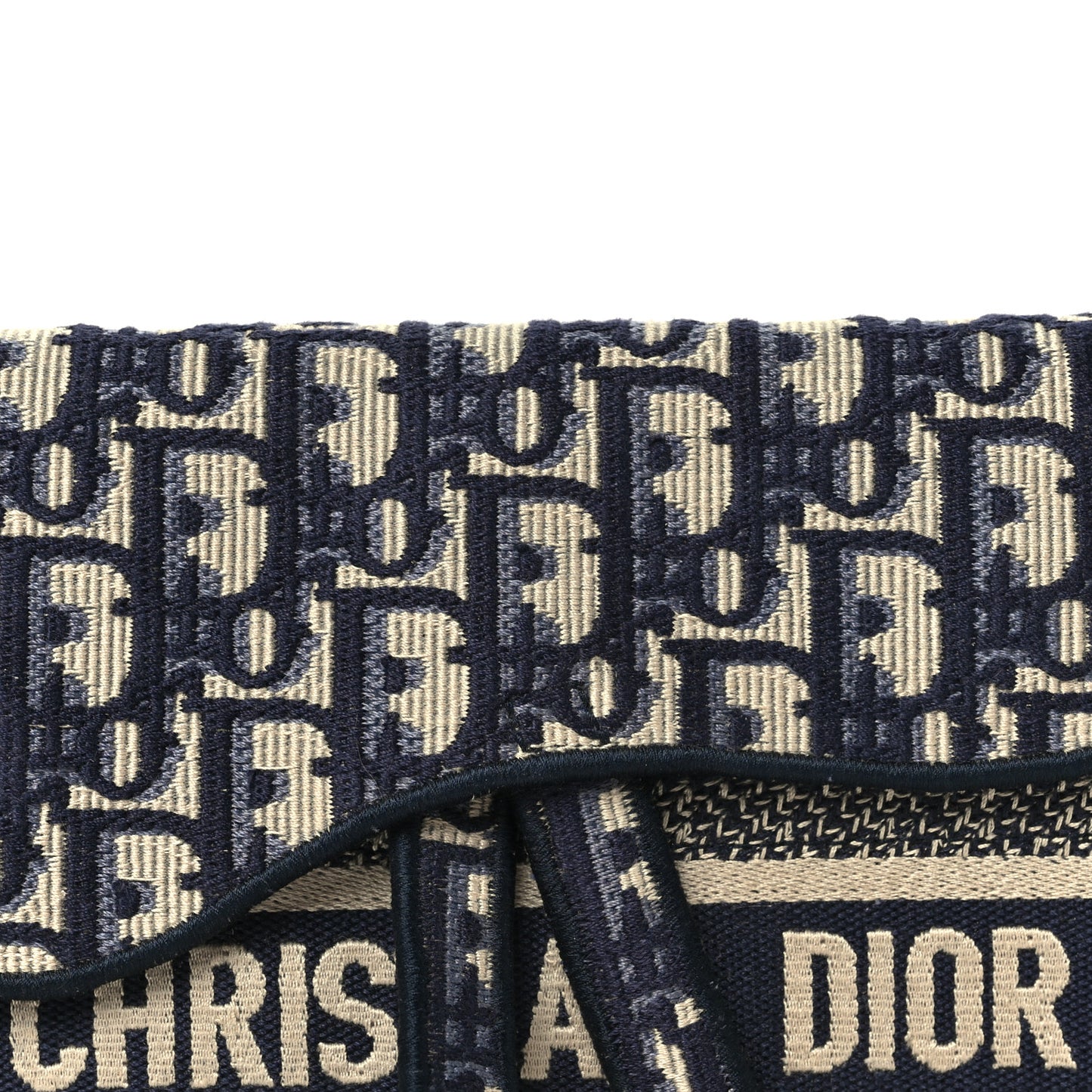 Oblique Slim Saddle Pouch Blue