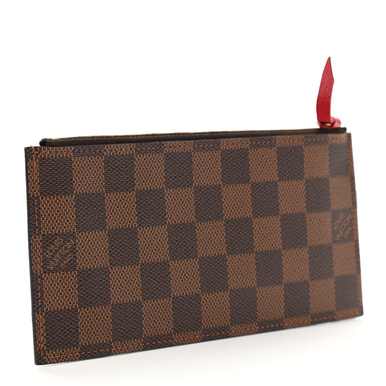 Louis Vuitton Damier Ebene Felicie Chain Wallet Zippered Insert 3 of 6