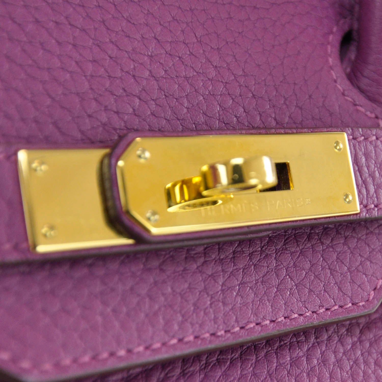 Hermes Taurillon Clemence Birkin 35 Tosca 5 of 9