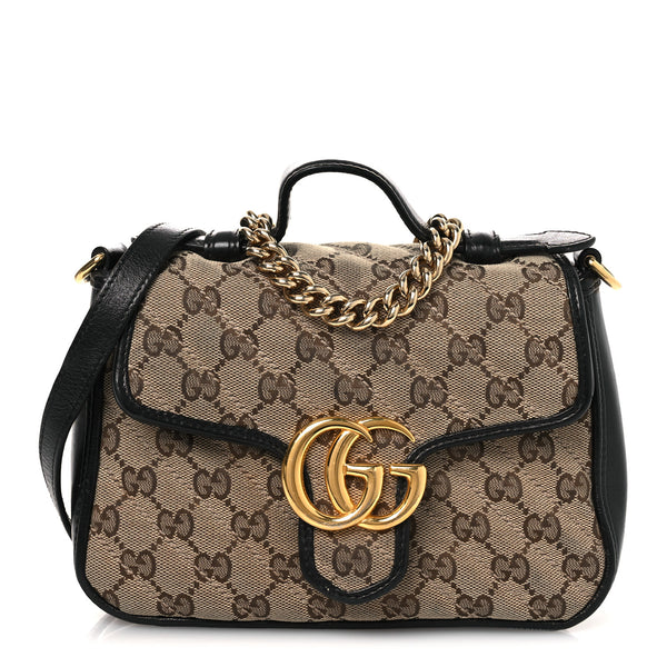 Gucci Monogram Azalea Calfskin Matelasse Diagonal Mini GG Marmont