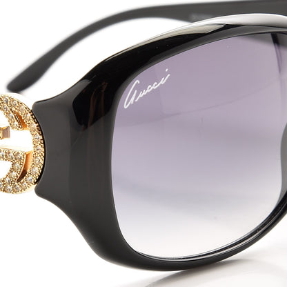 Gucci Acetate Crystal GG Sunglasses GG3578/S Black 7 of 8