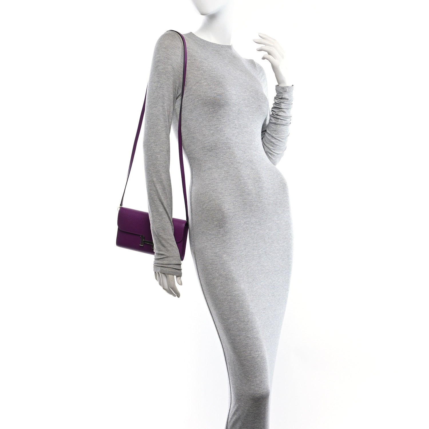 Hermes Epsom Constance Wallet To Go Anemone 2 of 9
