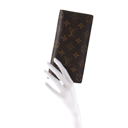 Louis Vuitton Monogram Brazza Wallet 2 of 12