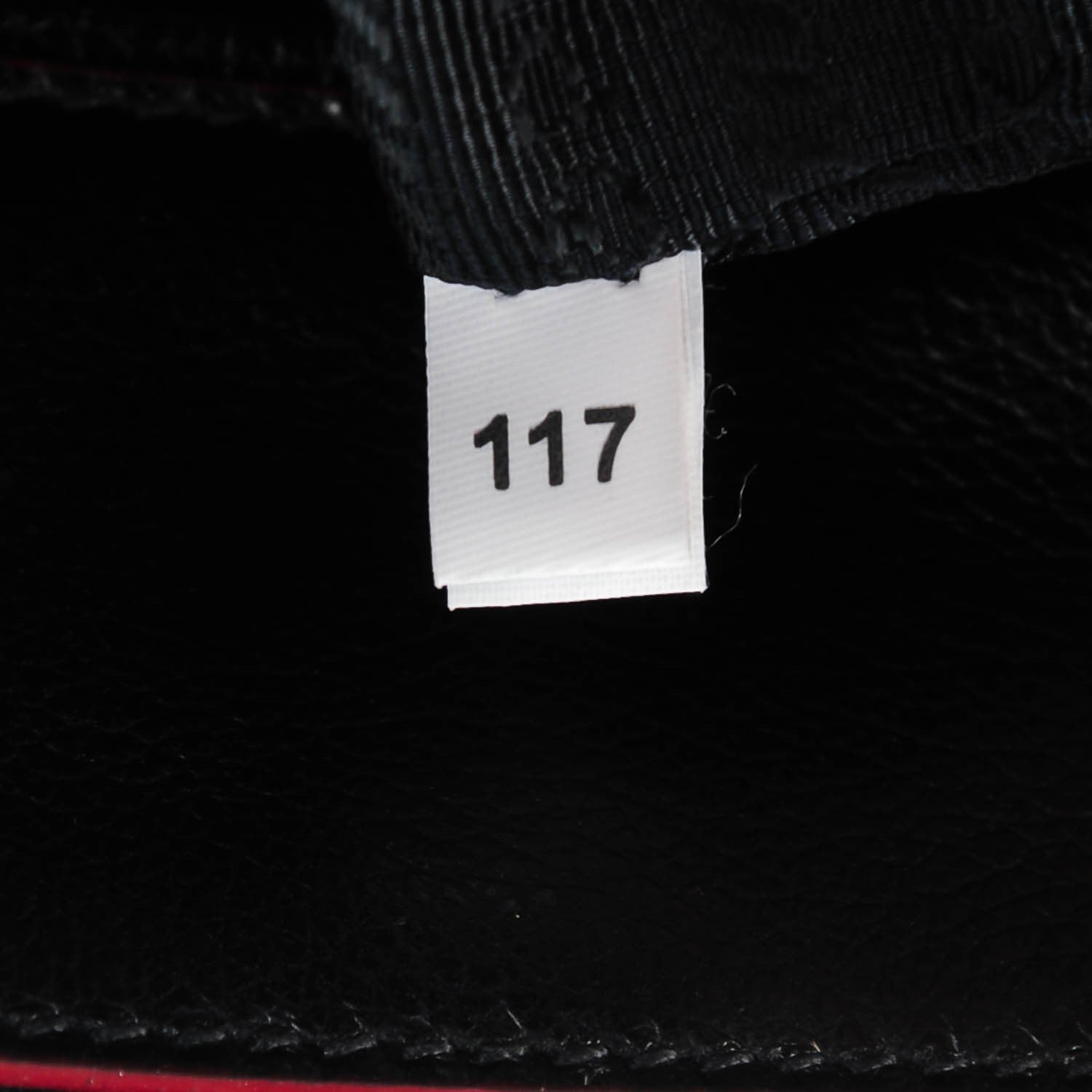 Prada Glace Calf Suede Mini Twin Pocket Tote Nero Black 7 of 9