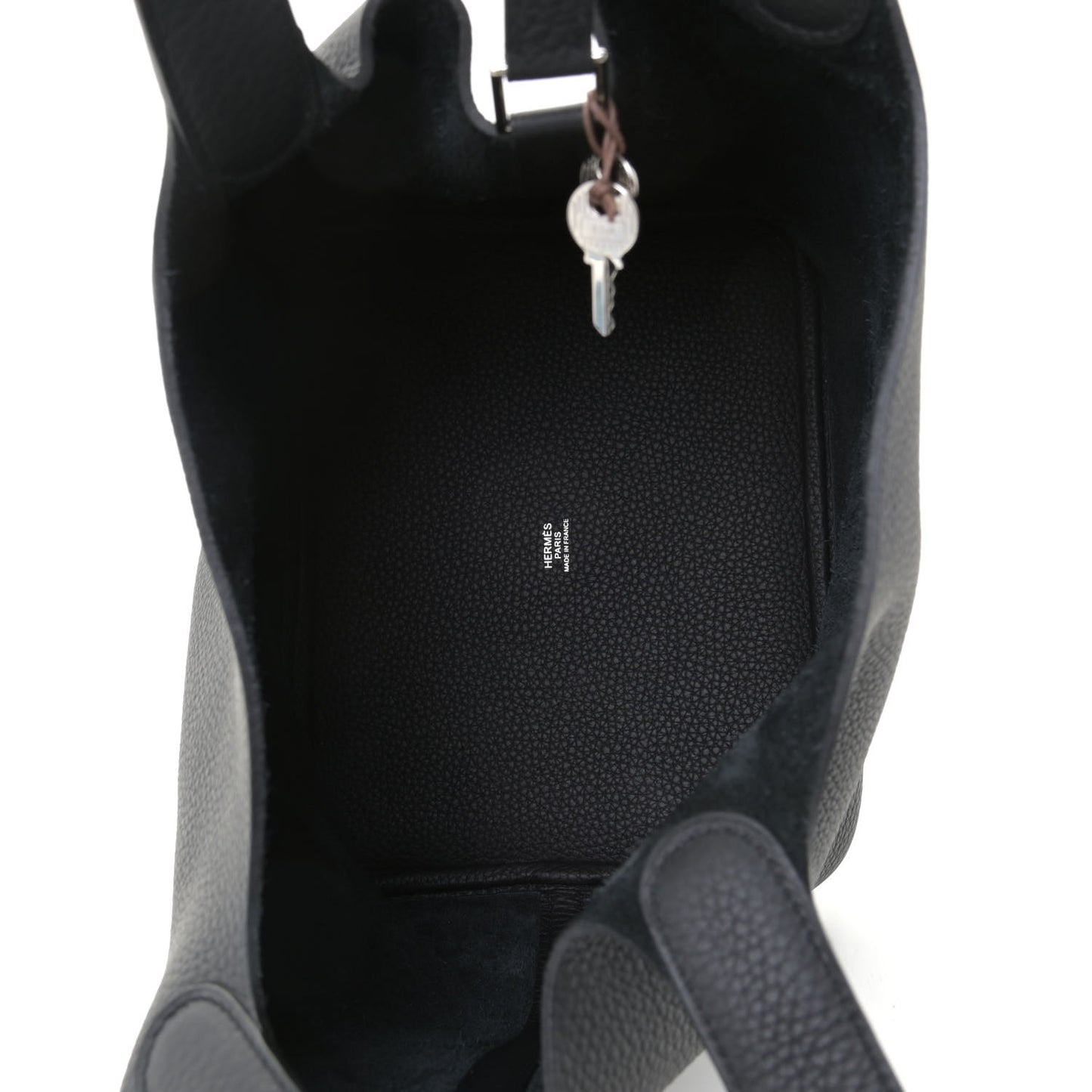 Taurillon Clemence Picotin Lock 22 MM Black