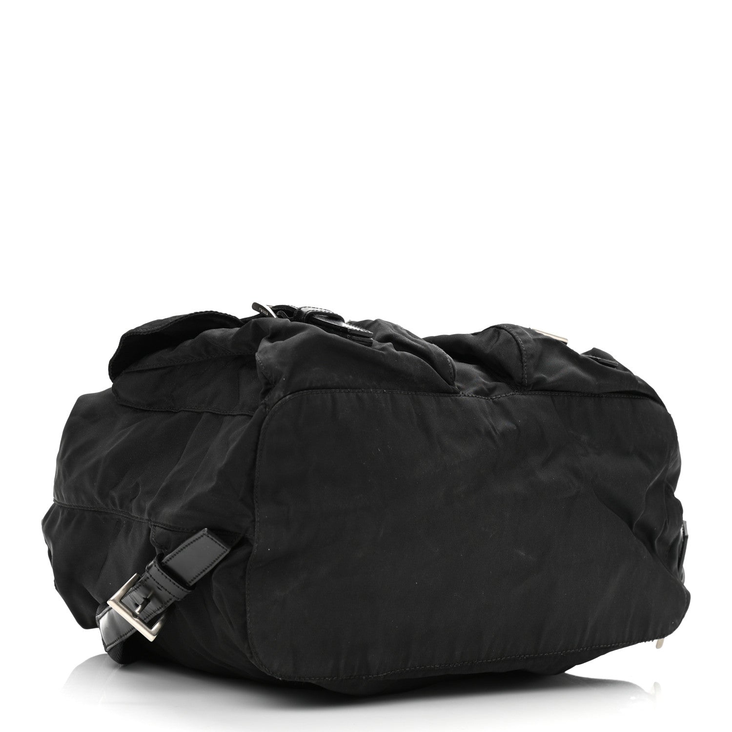 Prada Nylon Vela Medium Backpack Black 4 of 14