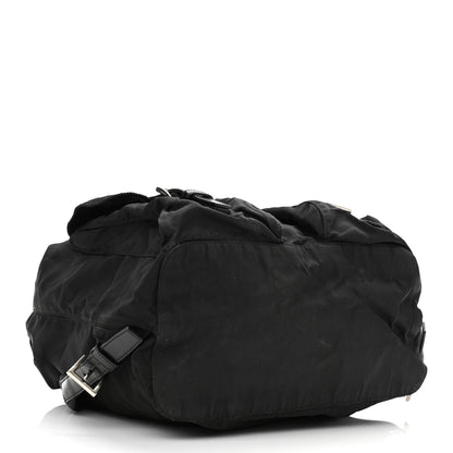 Prada Nylon Vela Medium Backpack Black 4 of 14