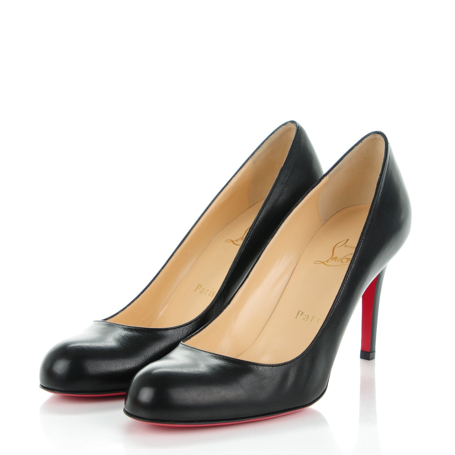 Christian Louboutin Kid Simple 85 Pumps 36.5 Black 3 of 9