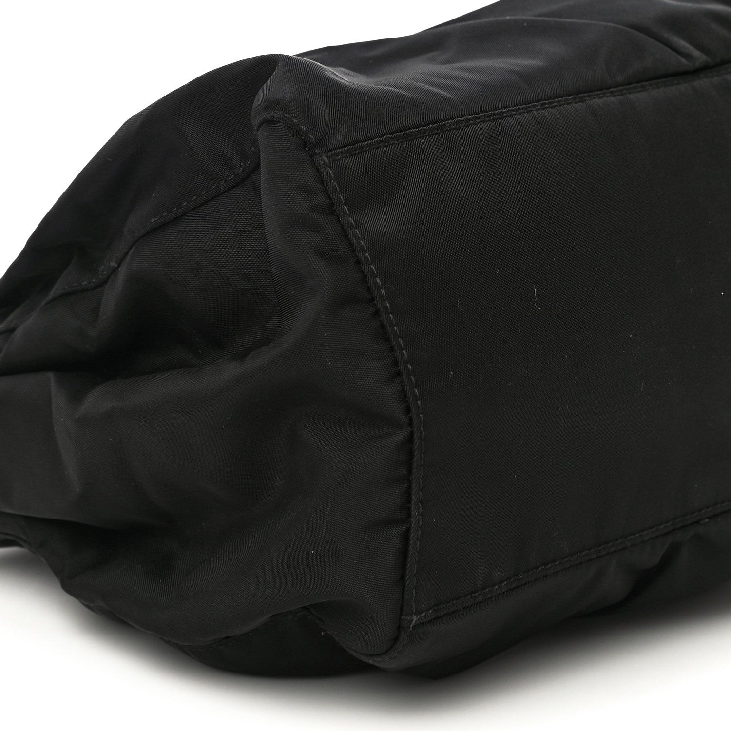 Prada Tessuto Nylon Shoulder Bag Black 8 of 11