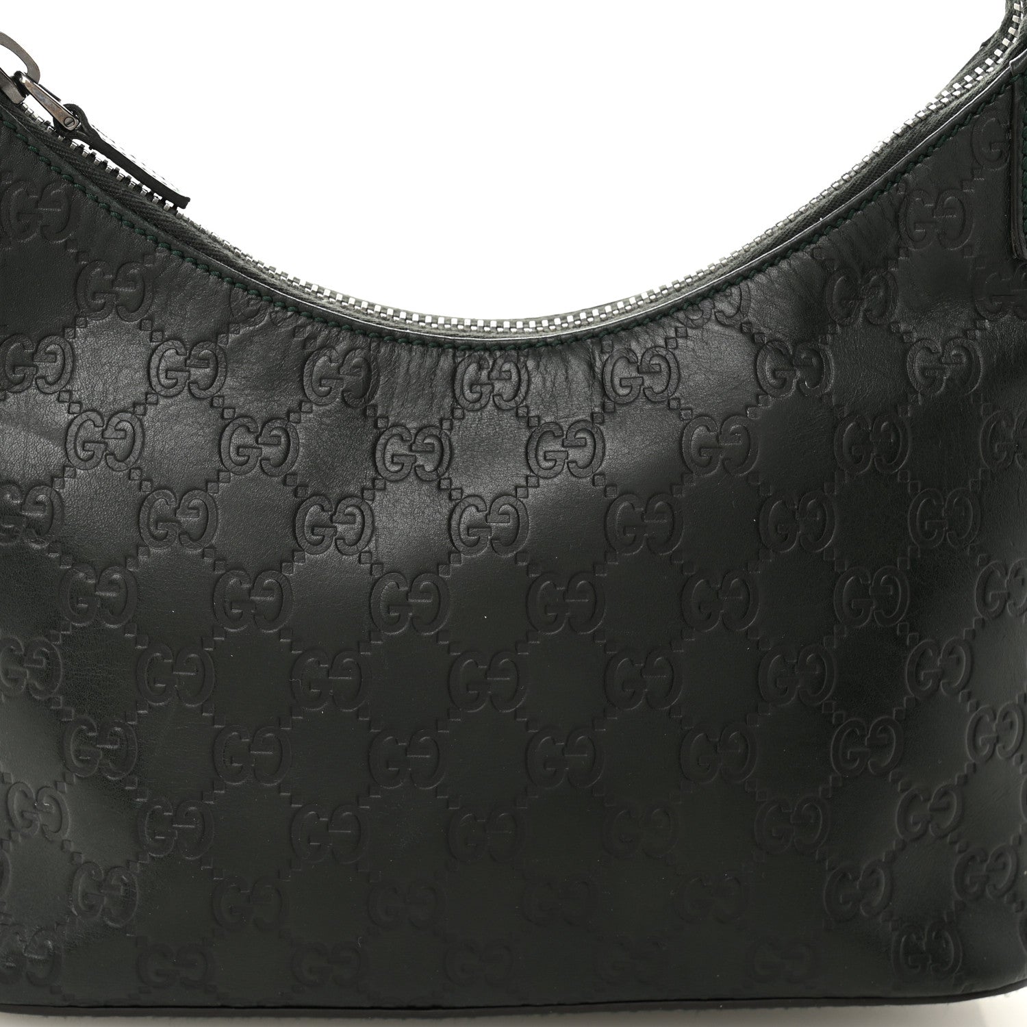 Gucci Guccissima Small Hobo Dark Green 8 of 10