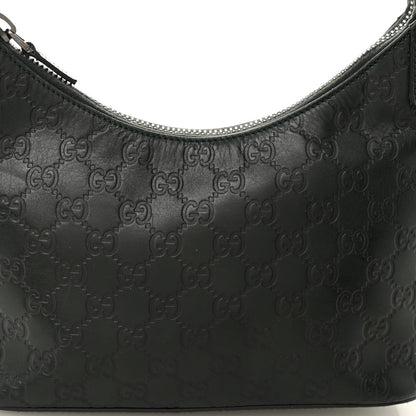 Gucci Guccissima Small Hobo Dark Green 8 of 10