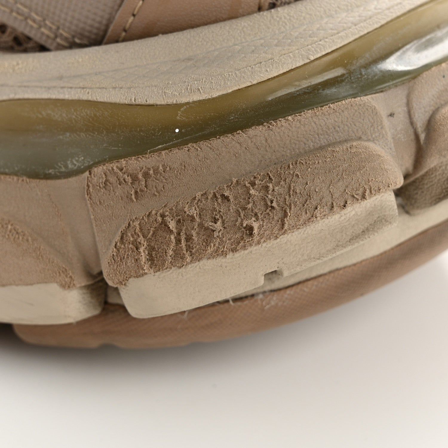 Balenciaga Mesh Nylon Destroyed Womens Track.3 Sneakers 37 Beige Mix 10 of 13