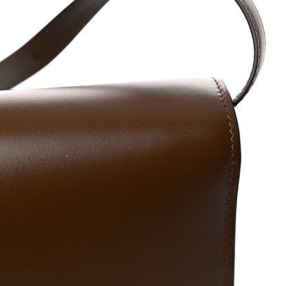 Celine Box Calfskin Medium Classic Box Flap Bag Camel 14 of 16