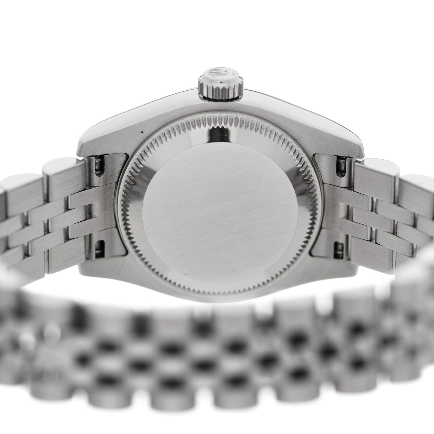 Stainless Steel 18K White Gold Diamond 26mm Oyster Perpetual Datejust Watch Silver 179174