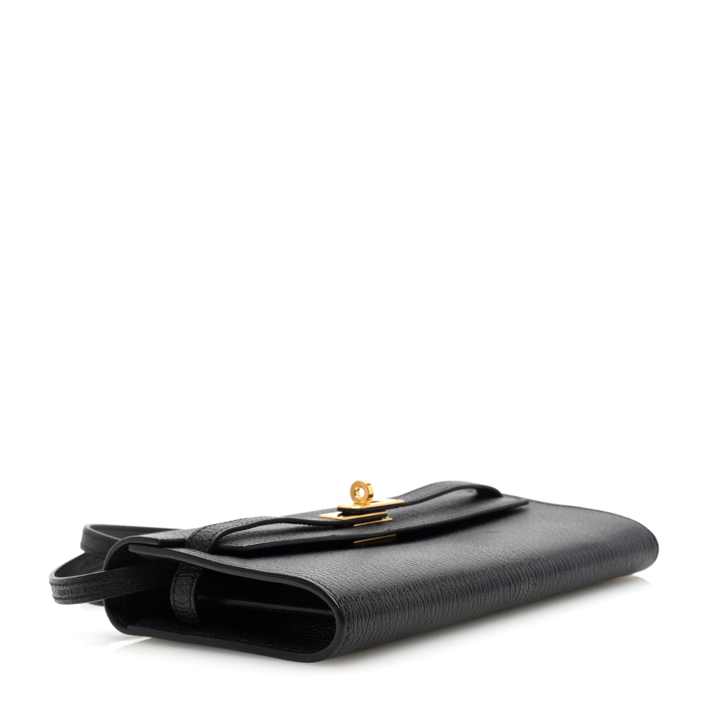 Chevre Mysore Kelly Wallet To Go Black