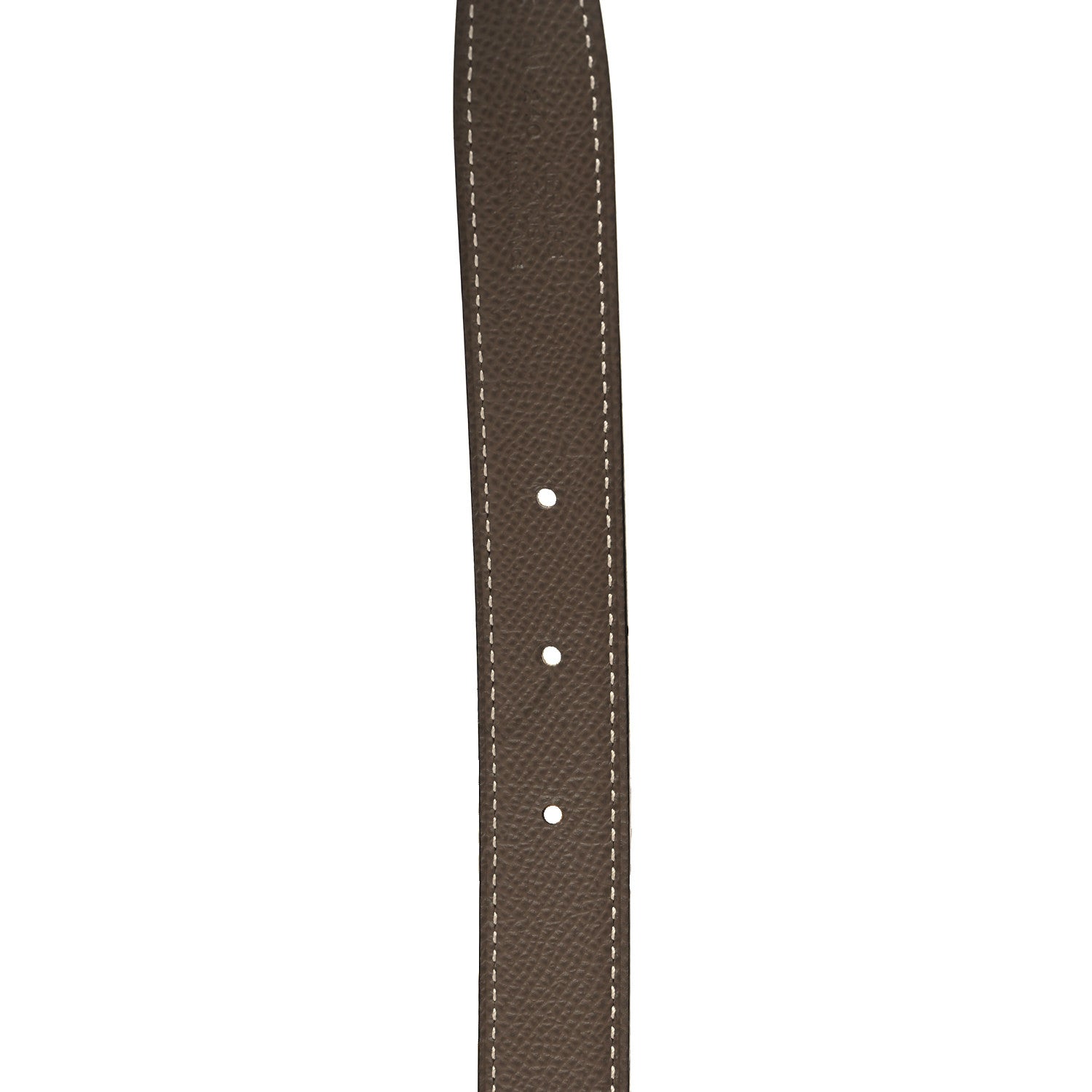 Hermes Swift Epsom 24mm Belt Strap 80 32 Jaune Ambre Etoupe 6 of 7