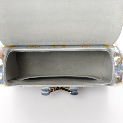 Louis Vuitton Sequins Monogram Twist Shoulder Bag PM Gold Silver 6 of 13
