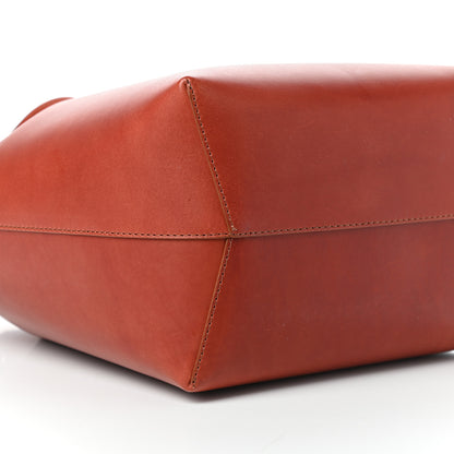 Mansur Gavriel Calfskin Bucket Bag Saddle 9 of 10