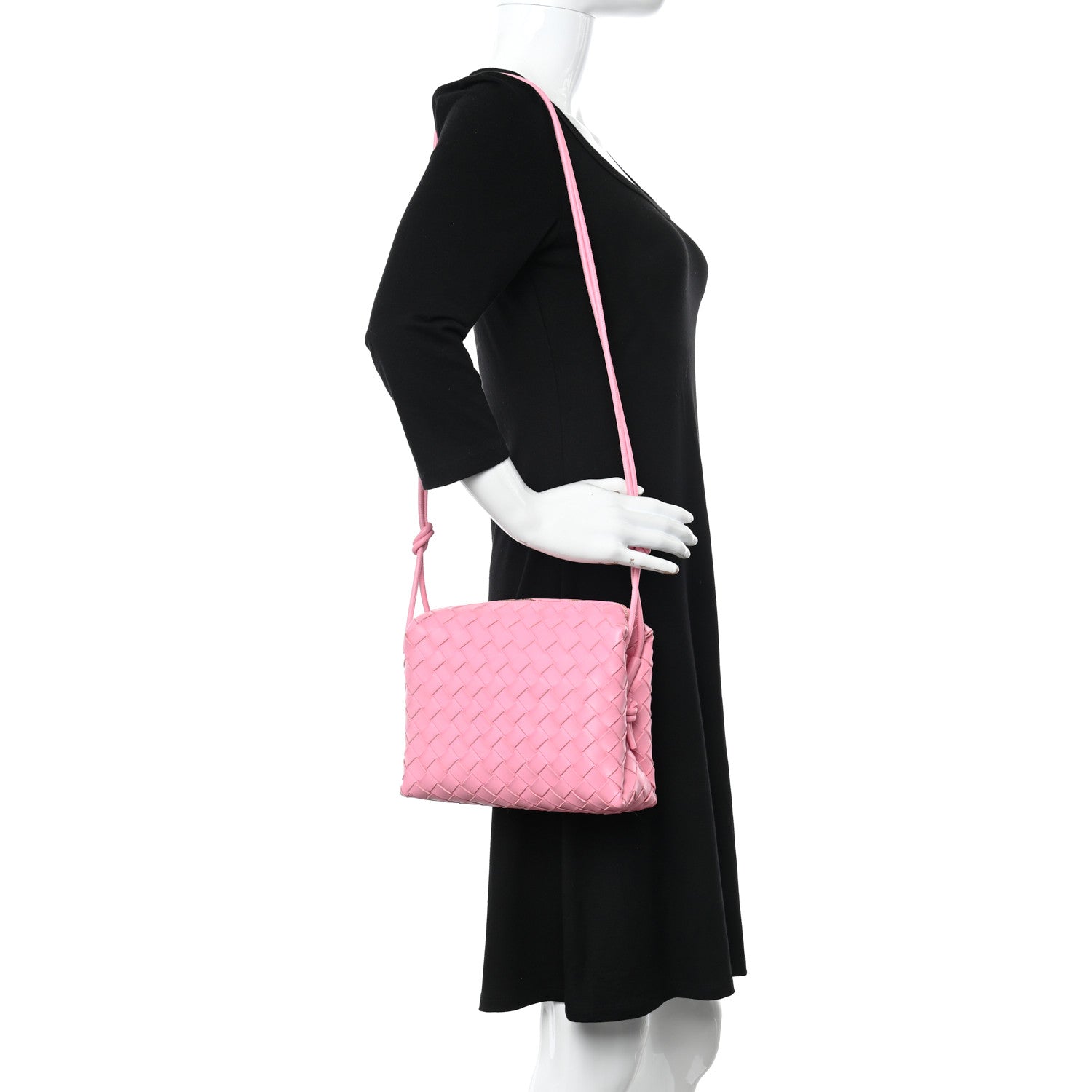 Bottega Veneta Nappa Intrecciato Small Loop Camera Bag Ribbon 2 of 9