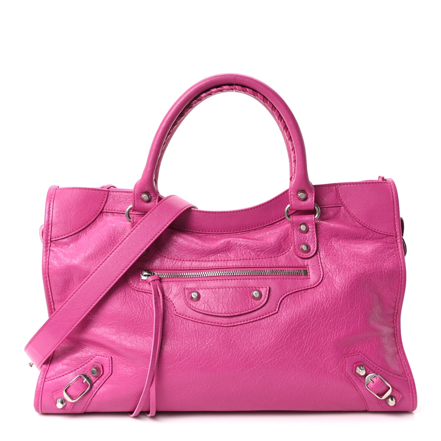 Balenciaga Agneau Classic Hardware Medium Le City Rose Magenta 1 of 9