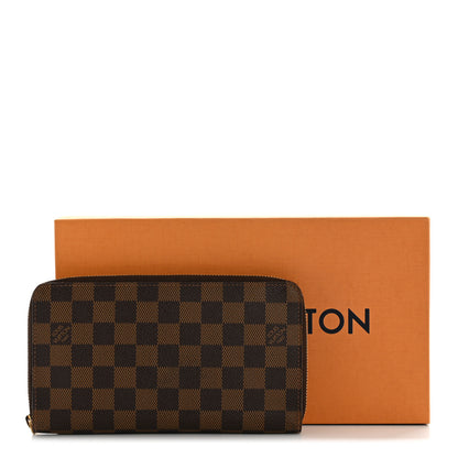 Louis Vuitton Damier Ebene Zippy Organizer Wallet 10 of 10