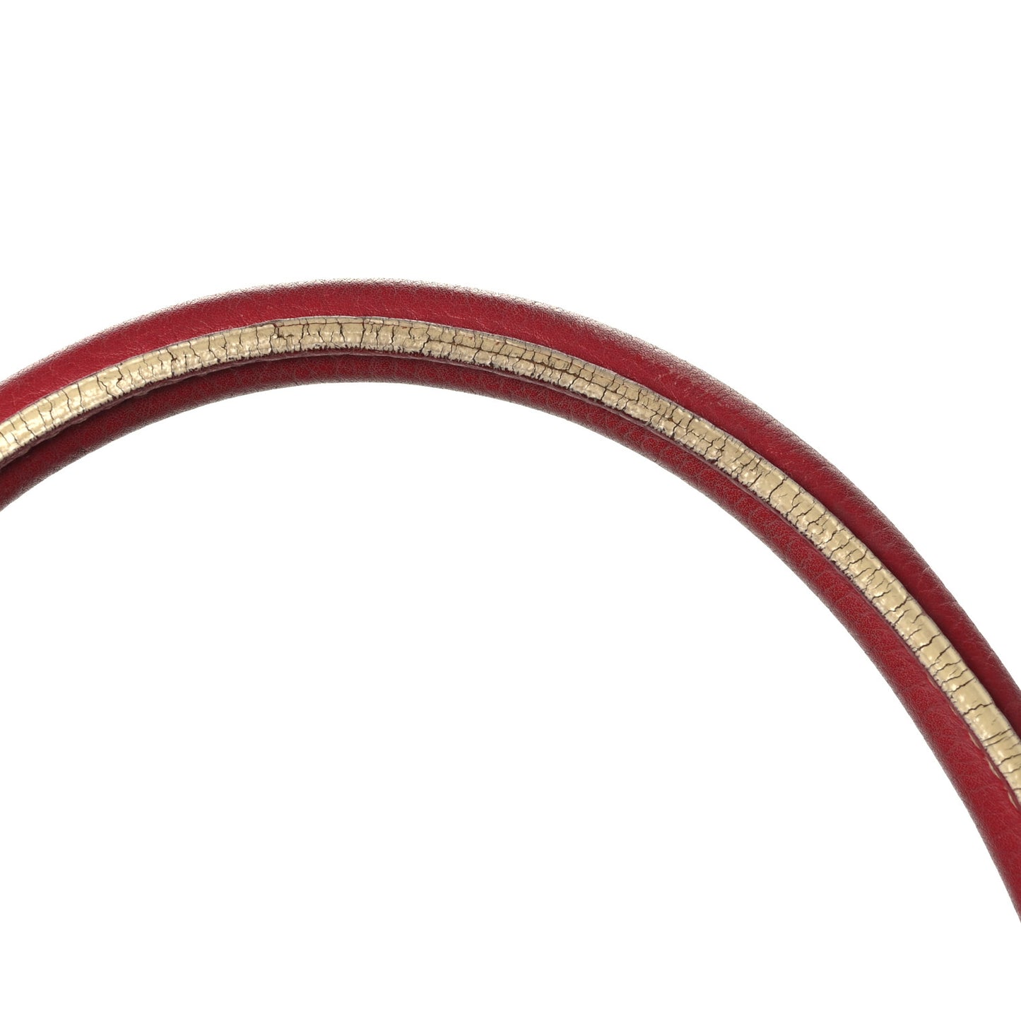 Tobago Leather Carryall Red