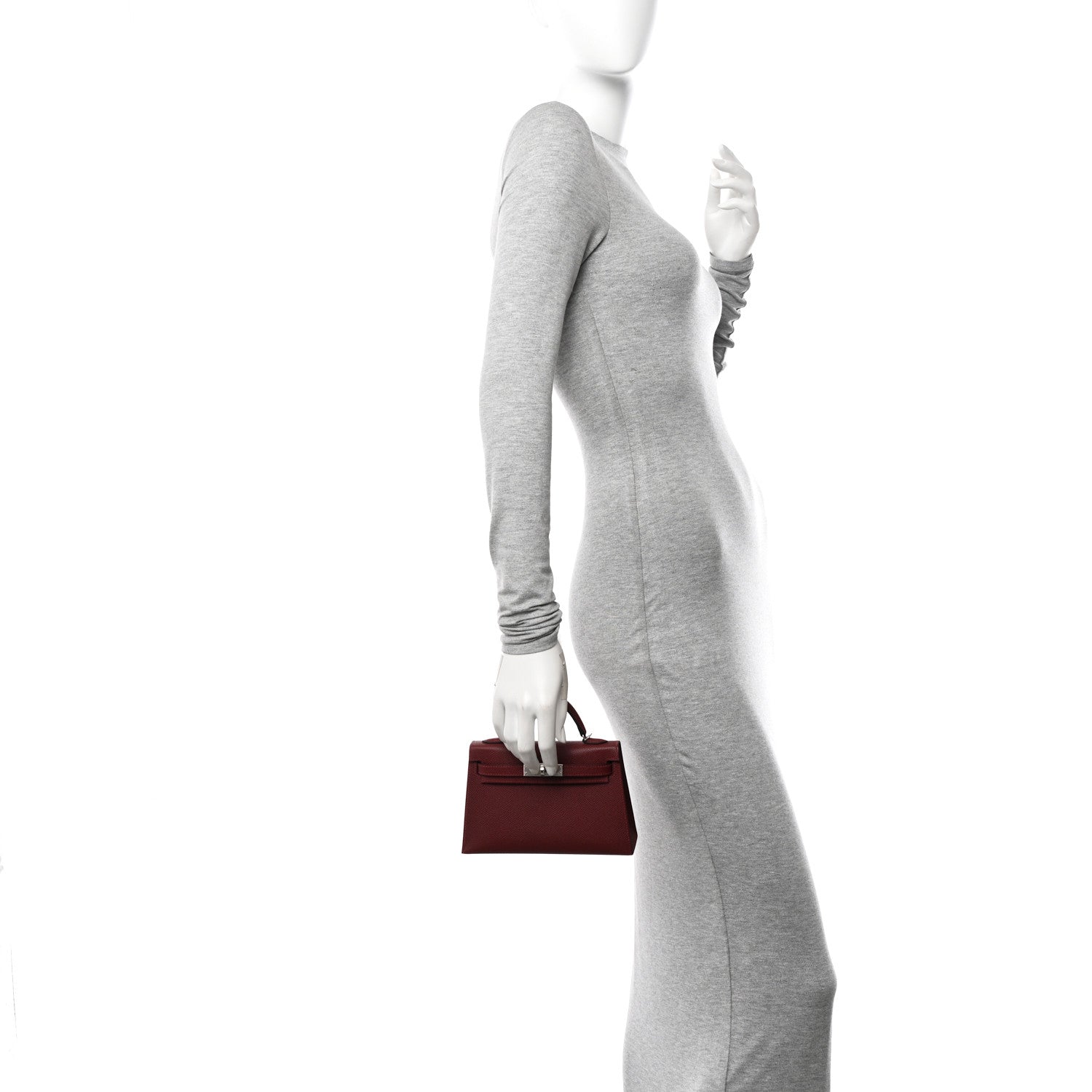 Hermes Epsom Mini Kelly Sellier 20 Sangle Cordage Rouge H Orange Field Rose Tyrien 2 of 13