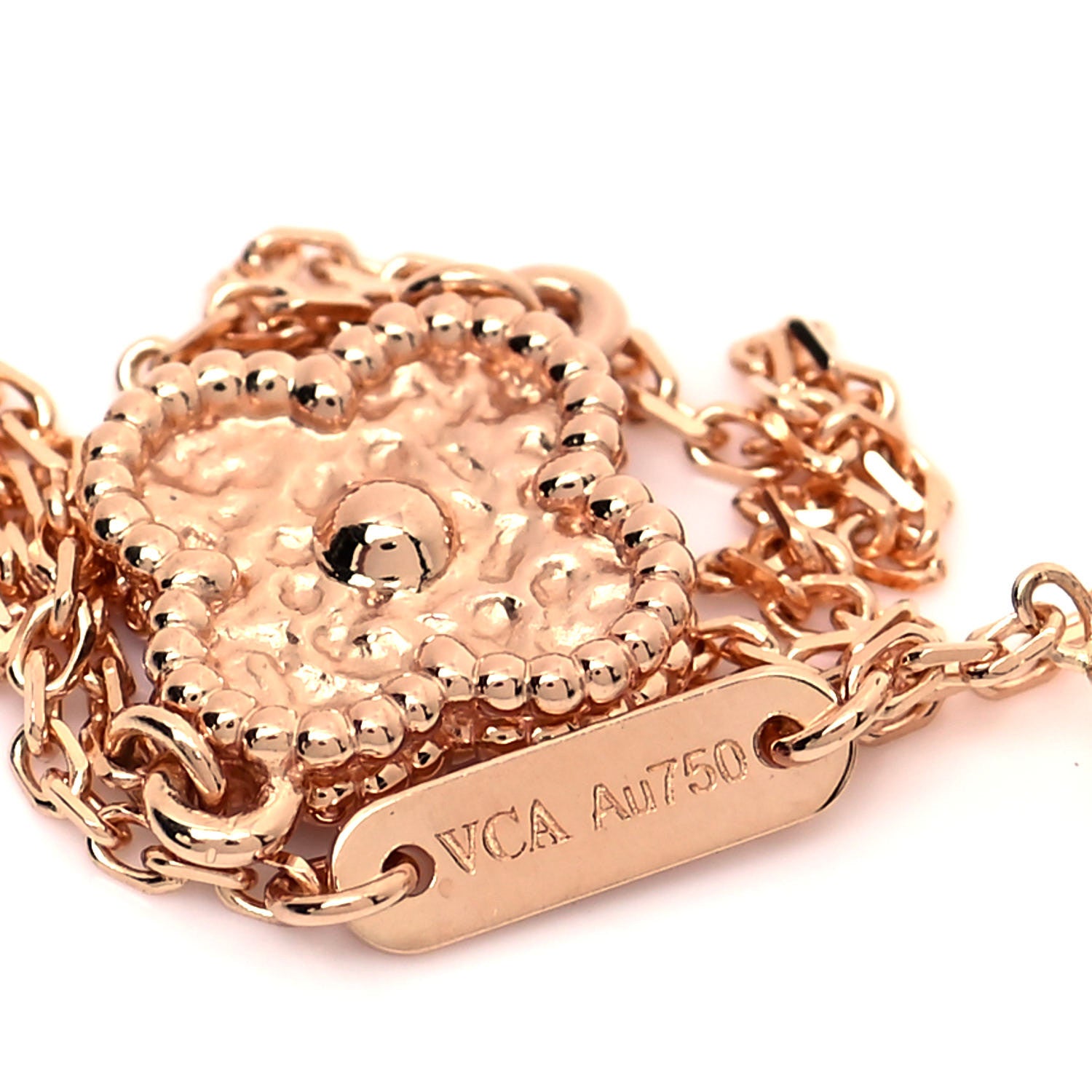 Van Cleef & Arpels 18K Rose Gold Sweet Alhambra Bracelet 5 of 7