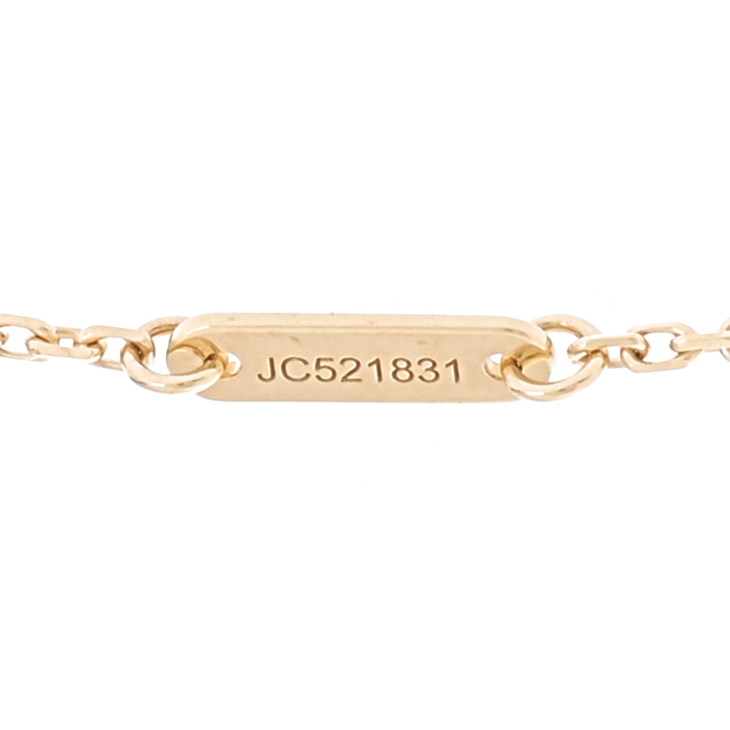 18K Yellow Gold Diamond Mini Frivole Pendant Necklace