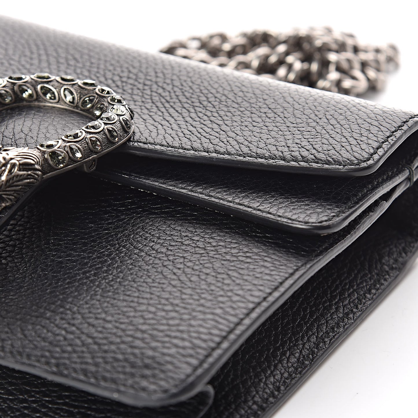 Calfskin Mini Dionysus Shoulder Bag Black