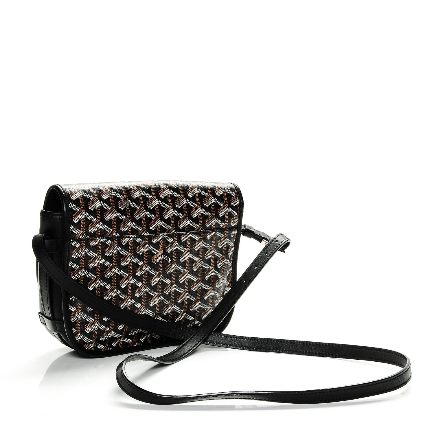 Goyard Goyardine Belvedere PM Messenger Black 3 of 6