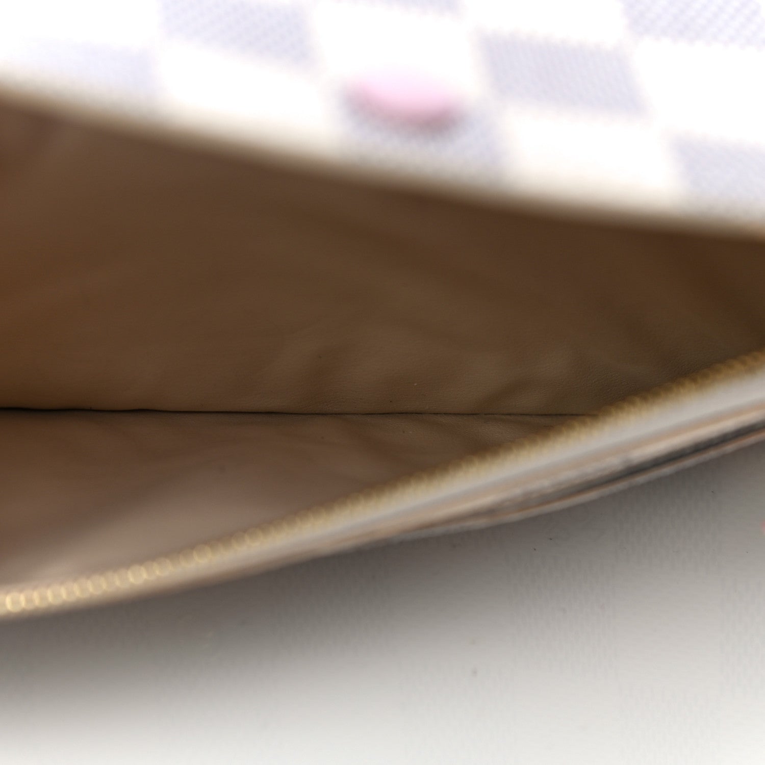 Louis Vuitton Damier Azur Emilie Wallet Rose Ballerine 6 of 12
