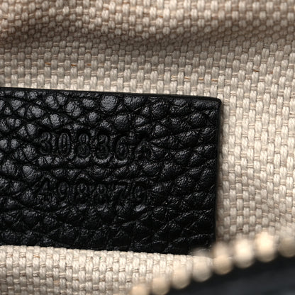 Gucci Pebbled Calfskin Small Soho Disco Bag Black 7 of 12