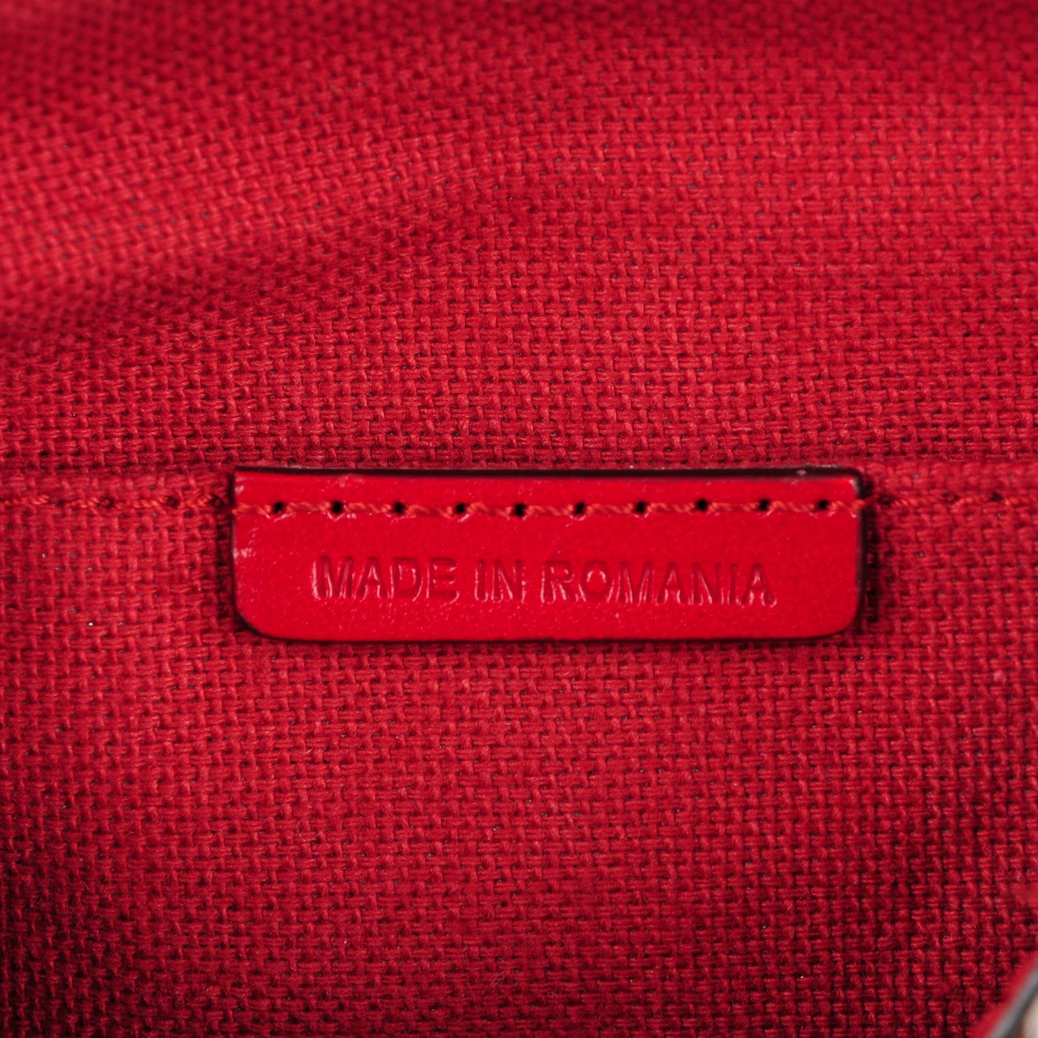 Burberry Haymarket Check Mini Blaze Crossbody Bag Red 6 of 8