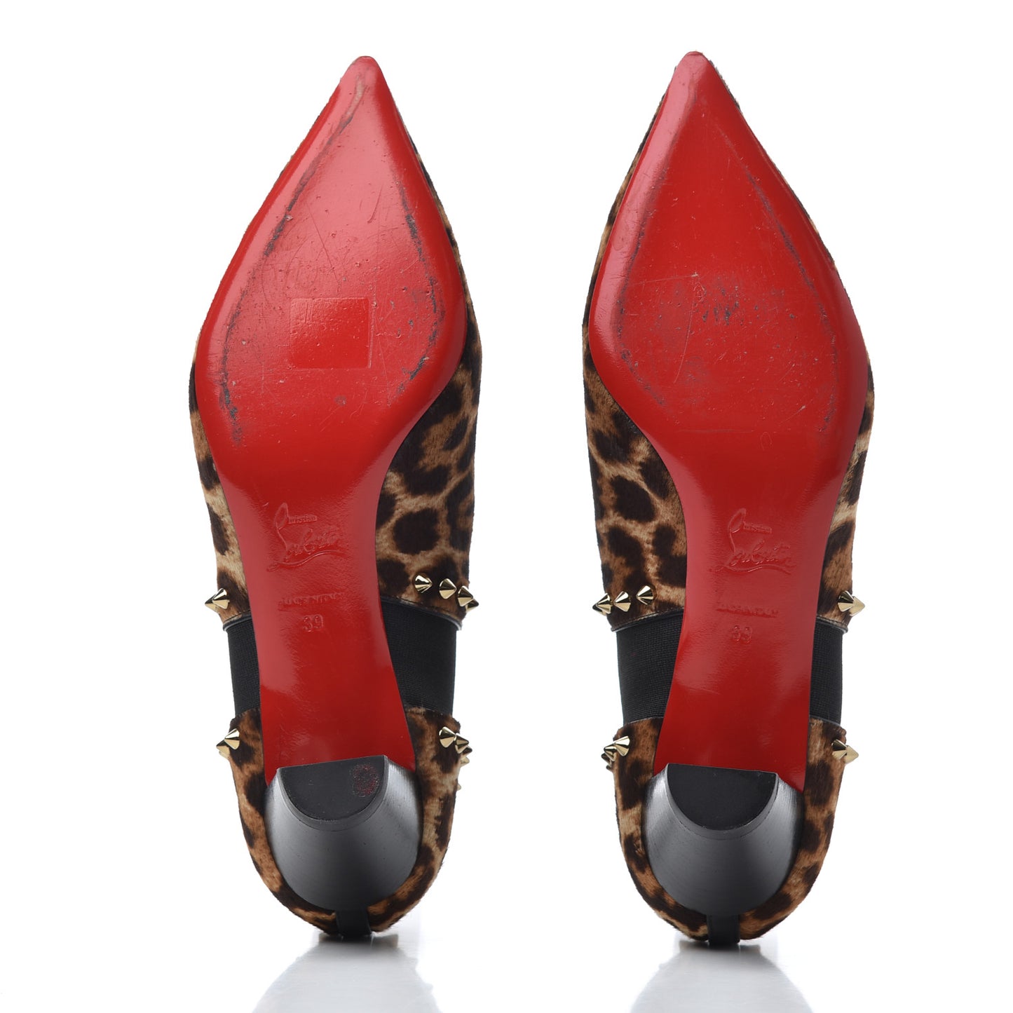 Pony Hair Leopard Print Vicky 45 Booties 39 Bronze