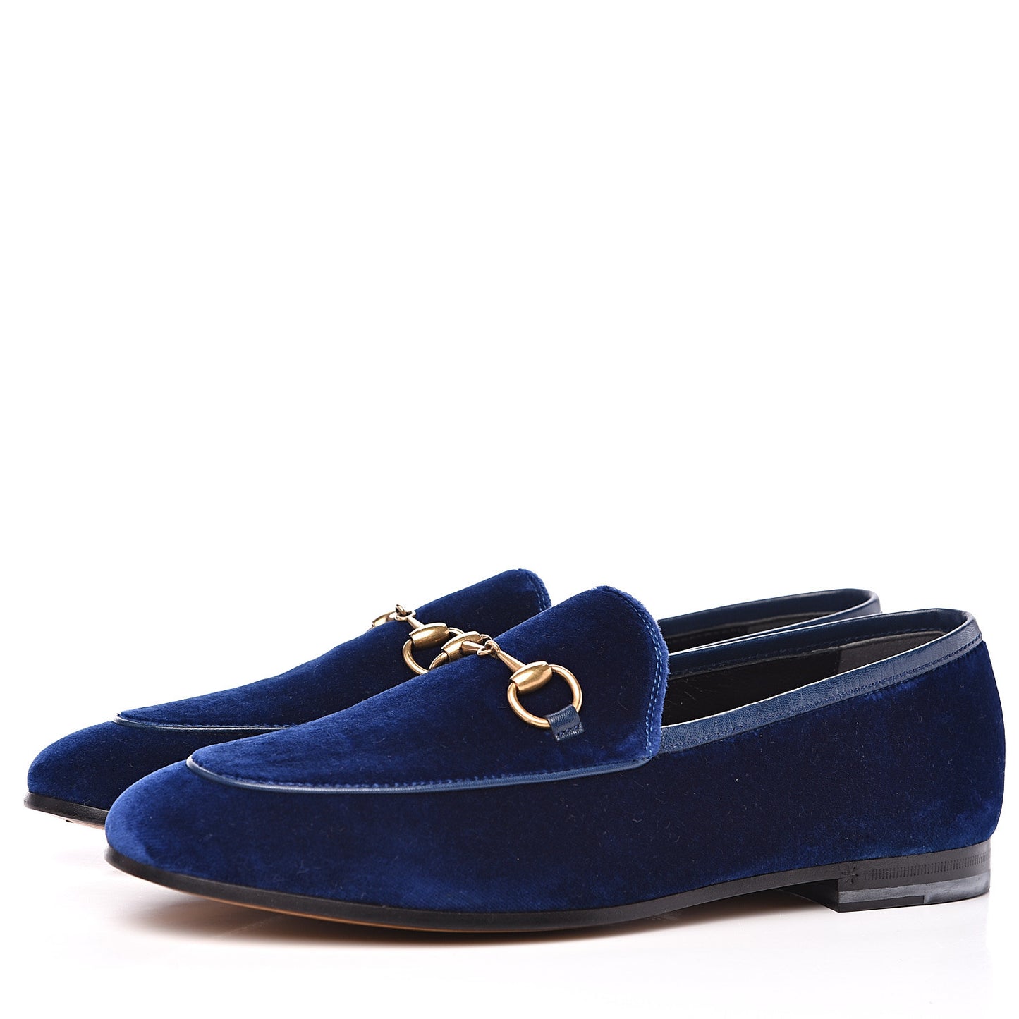 Velvet Horsebit Womens Jordaan Loafers 37 Blue Cobalt