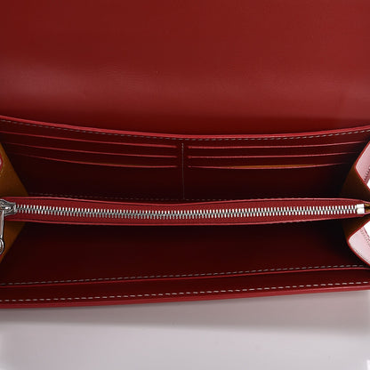 Goyard Goyardine Varenne Long Wallet Red 5 of 6