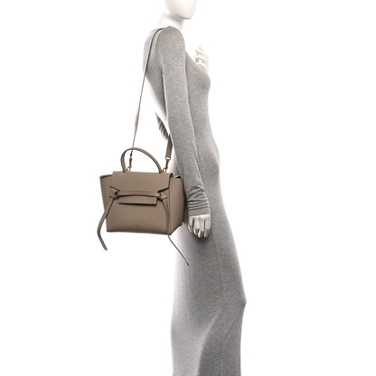 Celine Grained Calfskin Micro Belt Bag Light Taupe 2 of 10