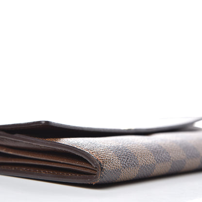 Louis Vuitton Damier Ebene Sarah Wallet 7 of 11