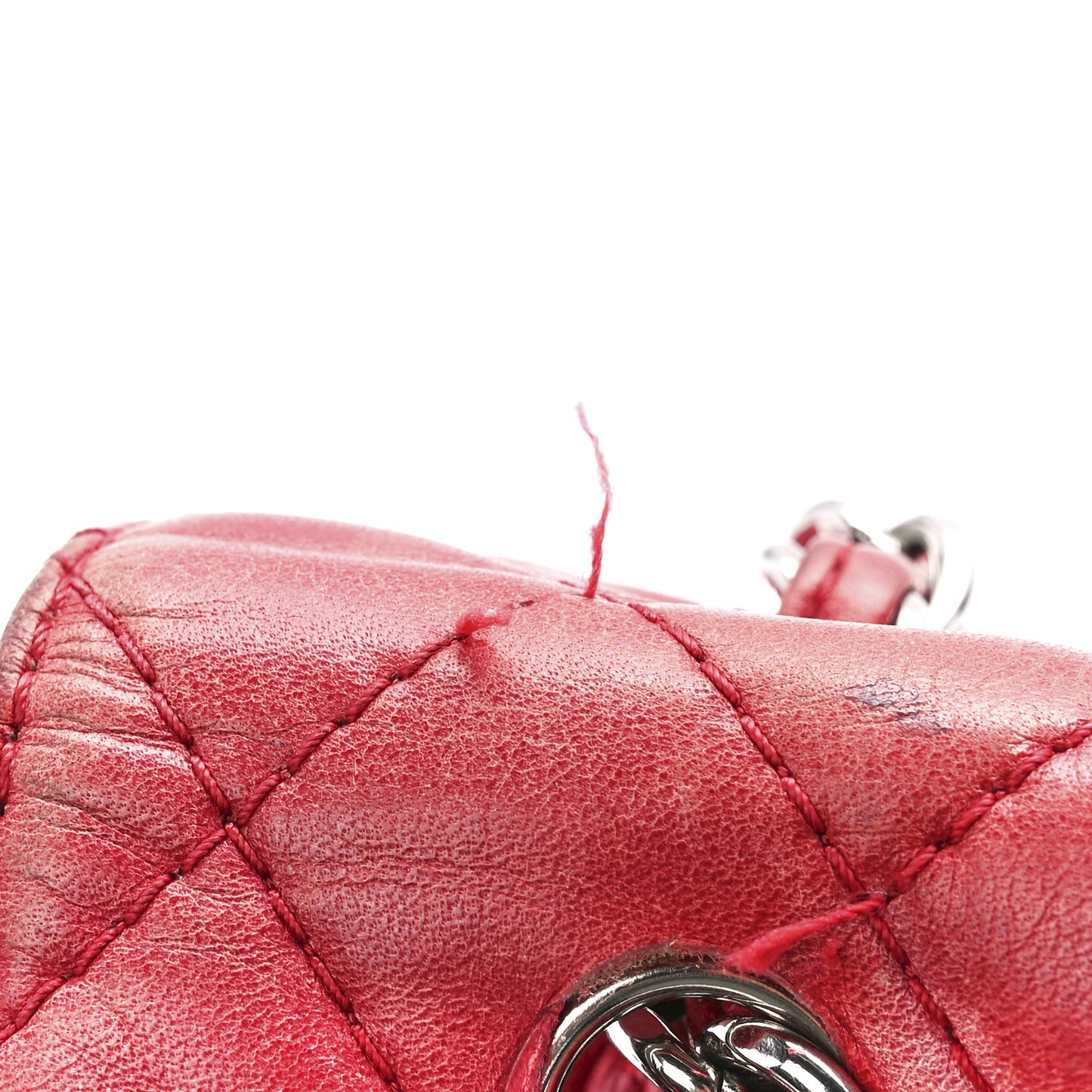 Calfskin Quilted In The Business Flap Bag Red