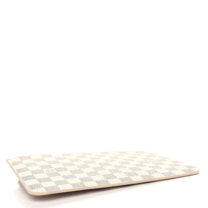 Louis Vuitton Damier Azur Neverfull MM GM Pochette Rose Ballerine 4 of 7